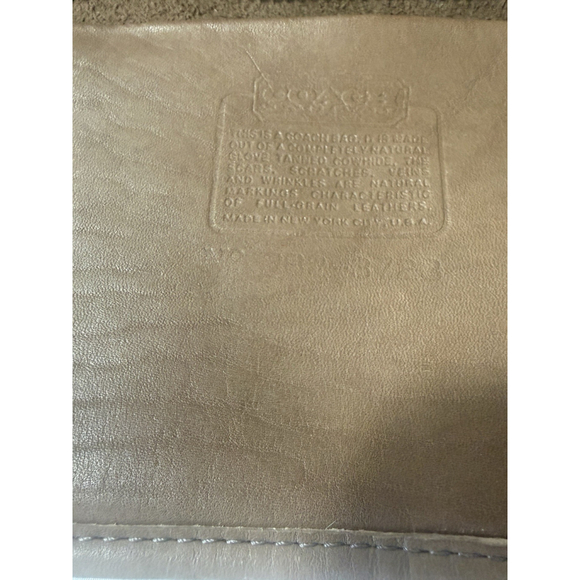 Vintage Coac NYC Bonnie Cashin Coach Basic Bag Saddle Brown Handbag Double Strap - Picture 5 of 13